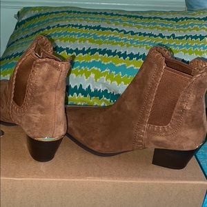 Michael Kors suede booties. NWOT